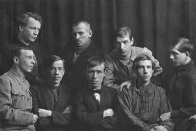 Члены Рыбинского Пролеткульта. 1920-е годы