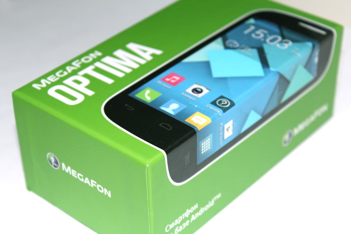 Предновогодняя новинка – бюджетный 4-дюймовый смартфон Megafon Optima